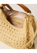 bolso Croissant de rafia