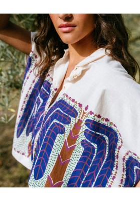 camisa cinzia palmito