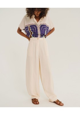 camisa cinzia palmito