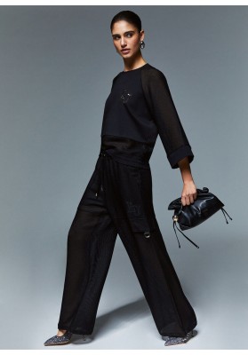 pantalón cargo malla