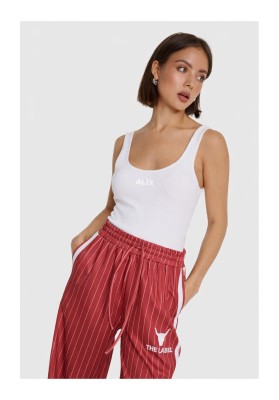 pantalón rayas cereza