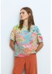 blusa flores