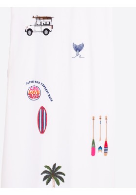 vestido blanco bordados