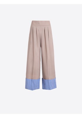 pantalon puño de rayas