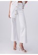 pantalón botones blanco