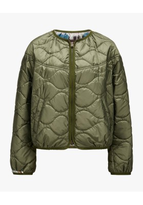 Chaqueta acolchada kaki
