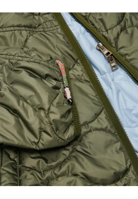 Chaqueta acolchada kaki