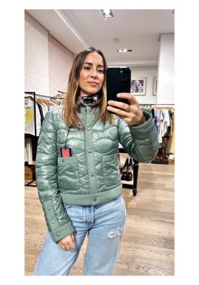 chaqueta blauer  verde