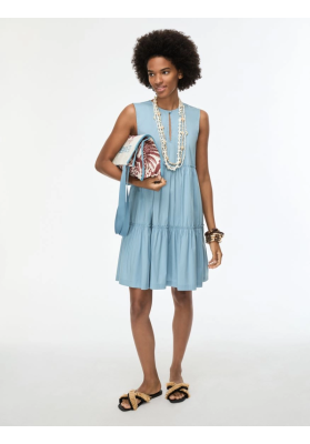 vestido azul soldino