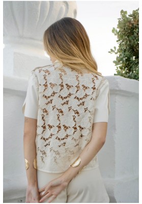blusa romantica