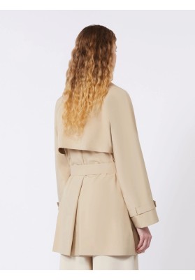 gabardina corta ovatta