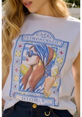 camiseta woman capri