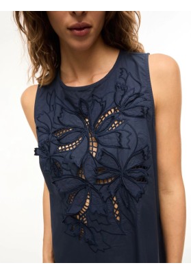 vestido lino maestro