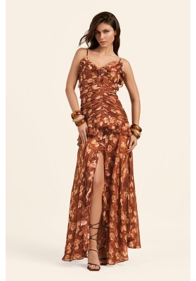 chocolate blossom dress