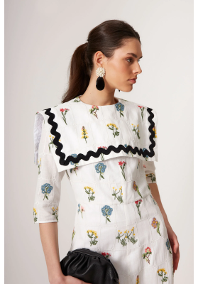 vestido filis multicolor