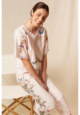 conjunto atenea rosa
