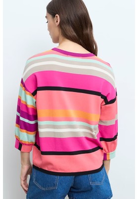 jersey rayas fucsia