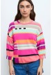 jersey rayas fucsia