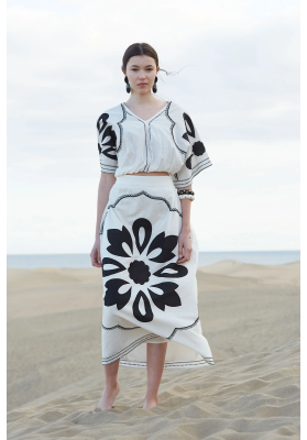 conjunto falda y top  sidonie