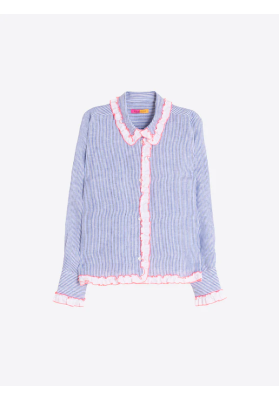 camisa rayas con fluor