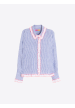 camisa rayas con fluor
