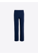 pantalon punto azul marino