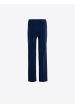 pantalon punto azul marino