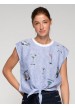 camiseta rayas nudo