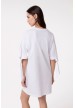 vestido camiseta pedrería