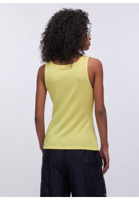 top lúrex limón