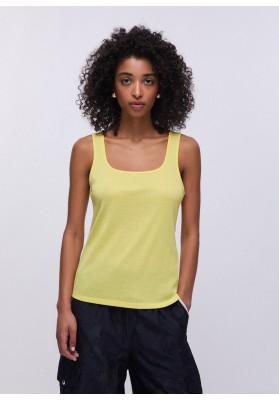 top lúrex limón