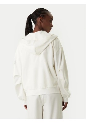 sudadera capucha crudo
