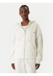 sudadera capucha crudo