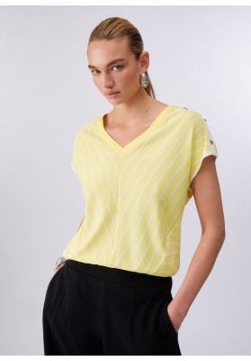 camiseta rayas pico