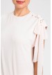 camiseta lazo rosa palo