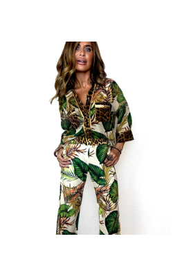 pantalón estampado jungla