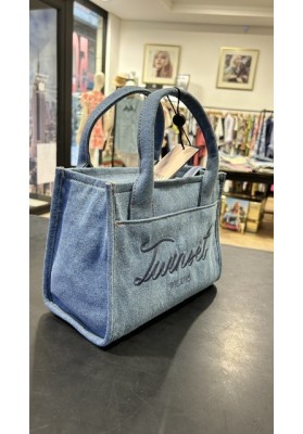 bolso denim twin set